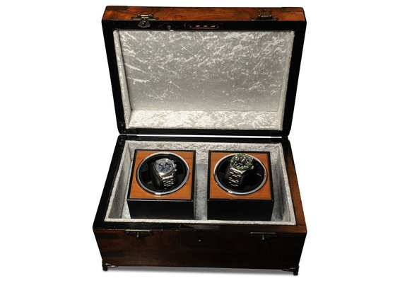 Wooden watch winder box on sale