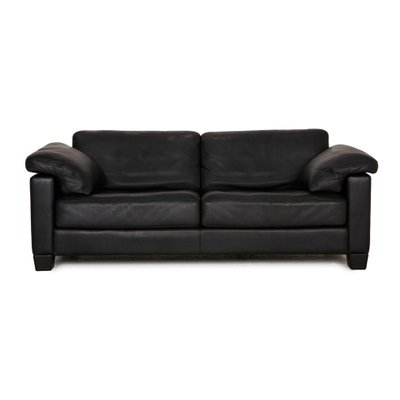 Ds 17 Black Leather 3 Seat Couch From, Black Leather Sofa 3 1