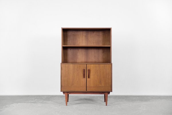 Vintage Scandinavian Teak Cabinet with Shelves, 1960s for sale at Pamono