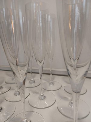12 Flöten Für Champagner Dom Pérignon Aus Glas Baccarat Preis Für La Stück