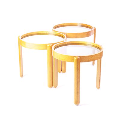 Oak Nesting Tables From Porada Arredi For Sale At Pamono