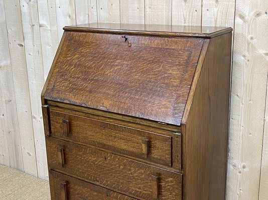Antique oak writing desk deals