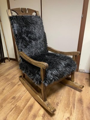 Black rocking chair hot sale