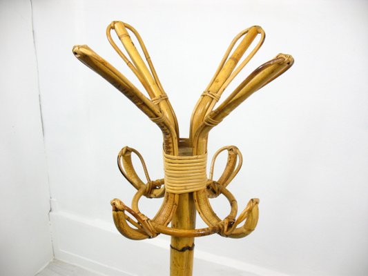 Rattan coat stand shop
