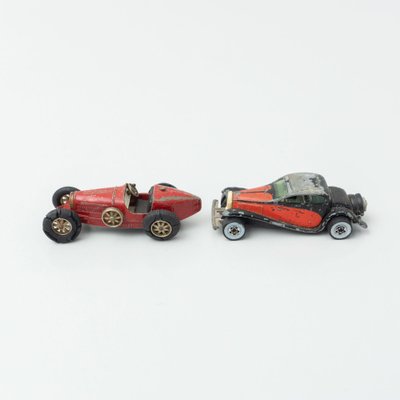 Jouets de Voiture Bugatti Matchbox Vintage 1960 Set de 2