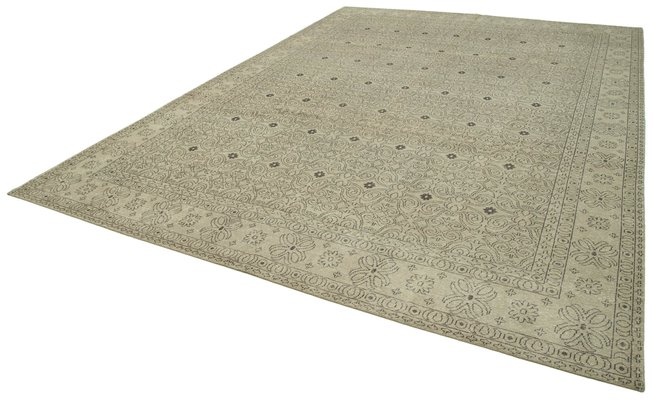 Vintage Grey Area Rug For At Pamono, Grey Green Area Rugs