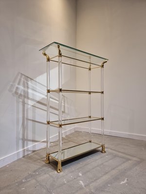 Lucite etagere discount