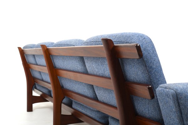 Teak Ge-236/4 Sofa by Hans J. Wegner for Getama, 1960s for