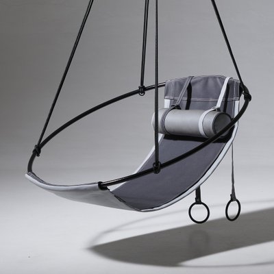Sling Outdoor Hanging Swing Chair in Green from Studio Stirling