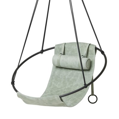 Sling Hanging Swing Chair In Sage Green, Eno Lounger Hanging Chair Stand