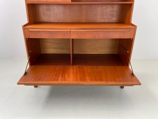 Vintage Bookcase From Mcintosh 1960s, Old Bookcase Cabinets