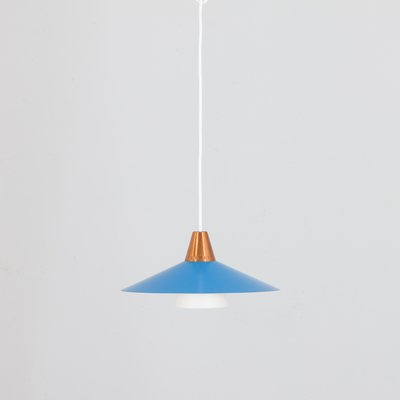 Vintage Danish Mid-Century Modern Blue 
