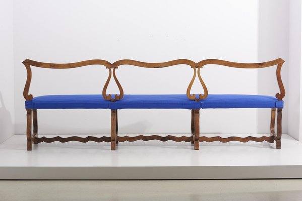 Walnut on sale upholstered bench
