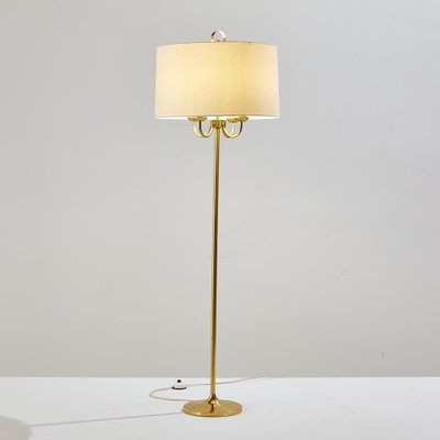 Vintage Brass Floor Lamp 1970s For, Antique Swivel Floor Lamp