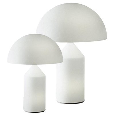 Medium Glass Atollo Table Lamps, Large Black Lamp Shades For Table Lamps