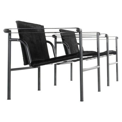 LC1 Chairs by Le Corbusier Pierre Jeanneret Charlotte Perriand