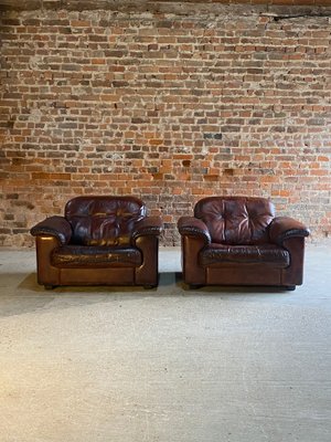DS 101 Lounge Chairs from De Sede 1970 Set of 2 for sale at Pamono