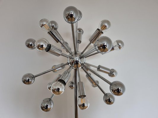 最新の激安 Mid-Century Sputnik Atomic Floor Lamp from Cosack, 1970s for アート・デザイン・音楽