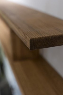 Blonde 2024 wood shelves
