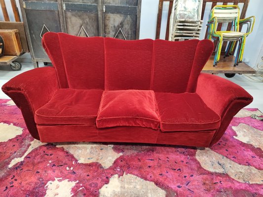 Vintage velvet sofa for sale deals