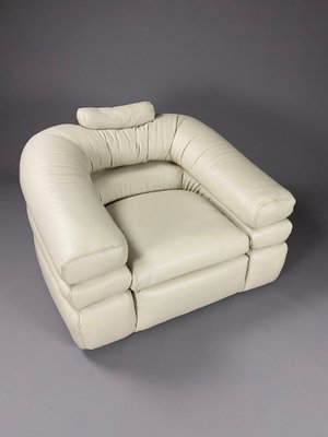 Ivory leather chair best sale