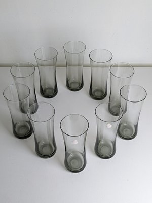 Smoked glass drinking glasses Clearance
