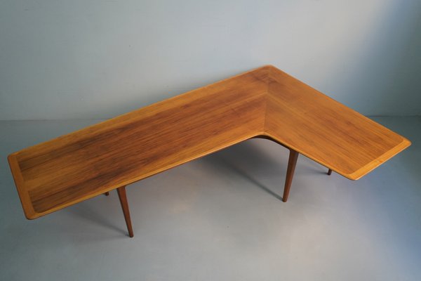 Mid Century Scandinavian Coffee Or Corner Table In Walnut For At Pamono Mid Century Scandinavian Coffee Or, Mid Century Sofa Corner Table