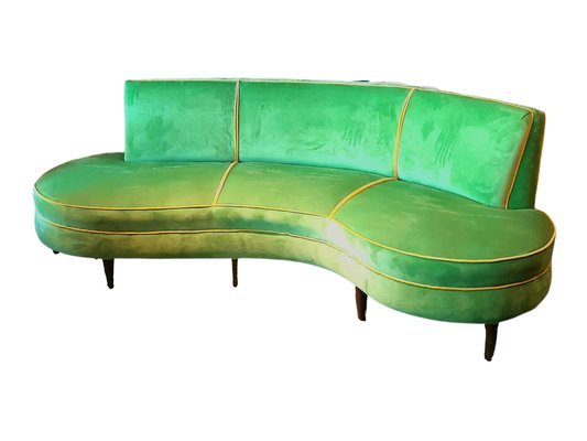 Mid Century Modern S Shaped Sofa