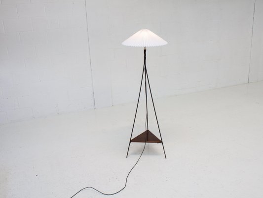 Vintage pleated new arrivals floor lamp