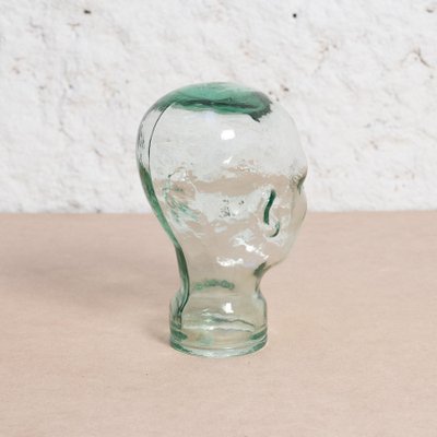 Glass head decor top