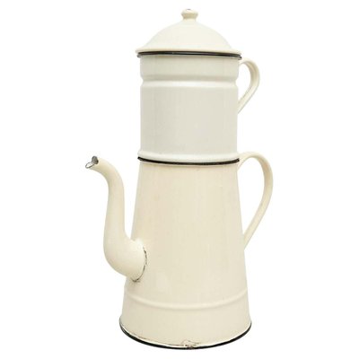 Vintage French Sculptural Decorative Coffee Maker, 1920