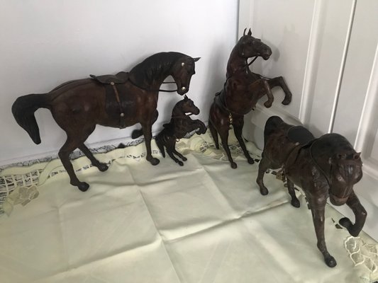 Figurines d'Animaux Vintage en Verre de Murano, Italie, Set de 4 en vente  sur Pamono