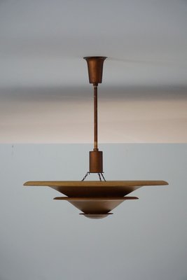 Vervolg Overvloedig moe Art Deco Danish a-Lamp Uplight Pendant by Louis Poulsen, 1930s for sale at  Pamono