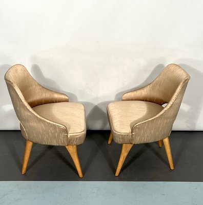 Mid Century Italian Bedroom Chairs 1950s Set of 2 for sale at Pamono