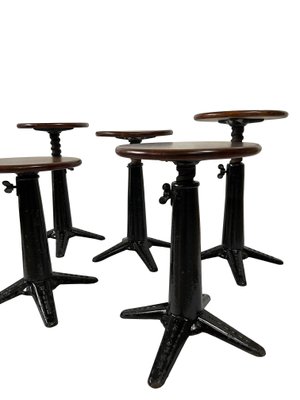 Antique Industrial Vintage Bar Chairs, Steampunk Bar Stools Uk