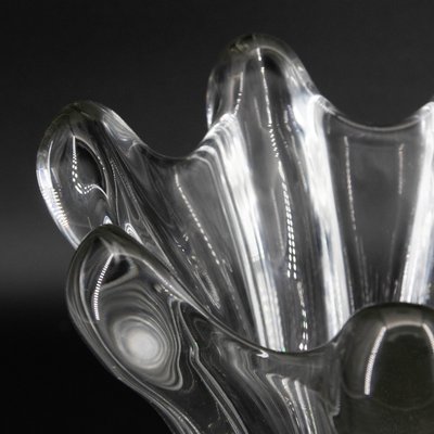 Vaso Di Vetro A Forma Di Impronta Footprint – Soffiato A Mano – Altezza 21 Cm