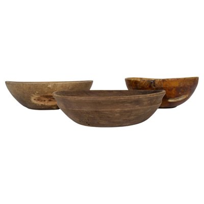 Wooden bowls size 1