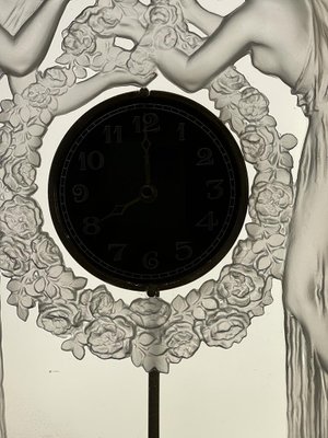 Electric Clock by René Lalique, 1926 for sale at Pamono