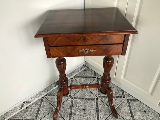 Vintage side table with drawers cheap