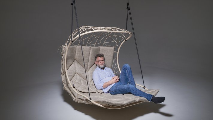 Reclining swing chair discount
