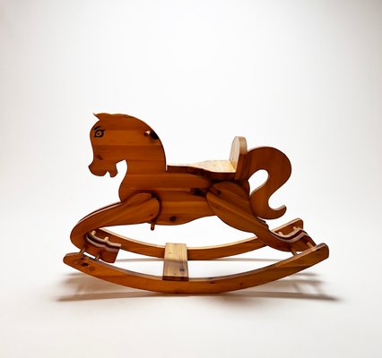 Mid century rocking horse best sale