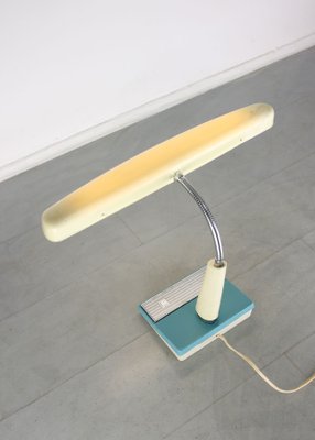 その他 National desk light stand 70s VINTAGE NISSAFORS Bankers Desk Lamp, Green Glass Shade, Vintage Desk