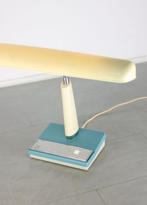 NISSAFORS Bankers Desk Lamp, Green Glass Shade, Vintage Desk