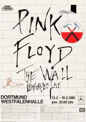 Pink Floyd The Wall Original Vintage Tour Poster for Dortmund, Germany,  1981 for sale at Pamono