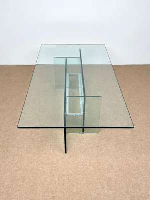 Fontana arte store glass coffee table