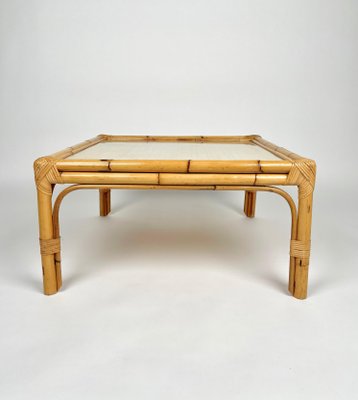 センターテーブル・ローテーブル Old Rattan Coffee Table センター
