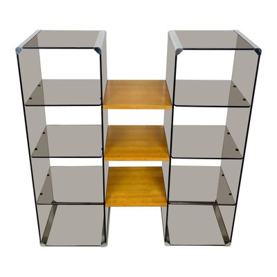 Chrome etagere bookcase discount