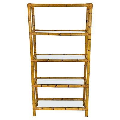 Rattan etagere 2025 shelf