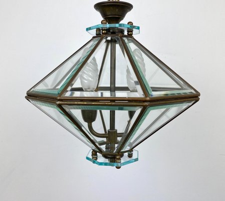 Diamond shaped hot sale chandelier