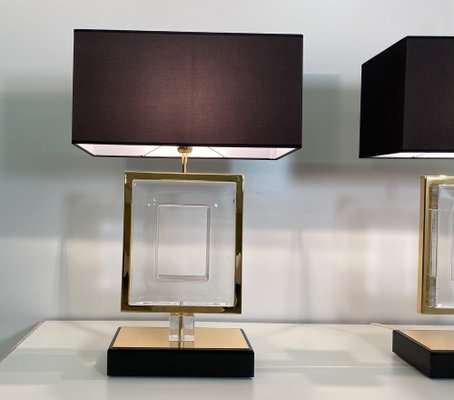Gold art deco table lamp deals